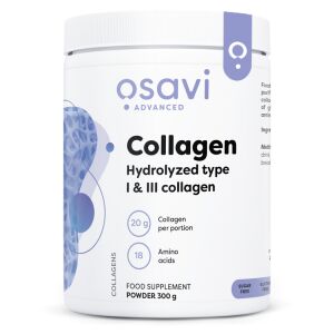 Collageenpeptiden – Gehydrolyseerd type 1 en 3 – 300 g – Nuvalia