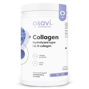 Collagen Peptides - Hydrolyzed Type 1 & 3 - 600g - Nuvalia