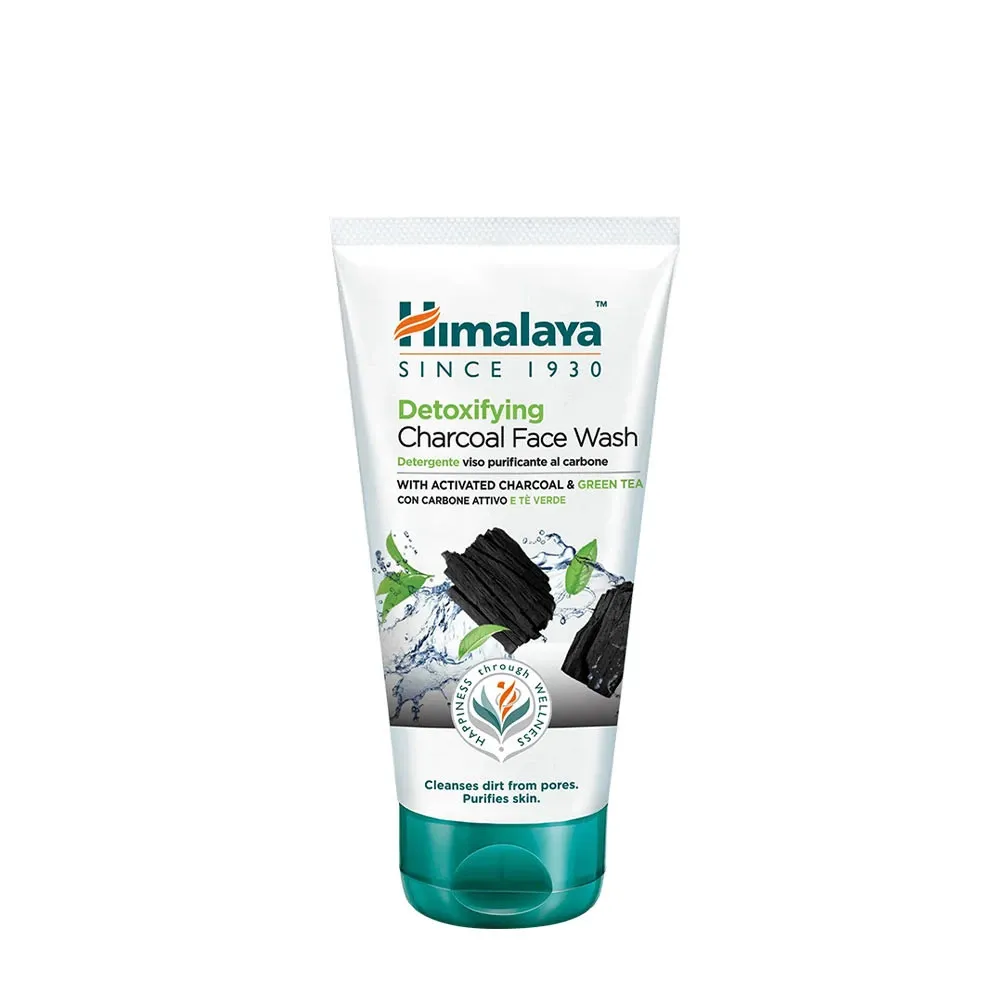 Detoxifying Charcoal Face Wash - 150 ml. - Nuvalia