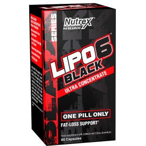 Lipo-6 Black Ultra Concentrate - 60 capsules - Nuvalia