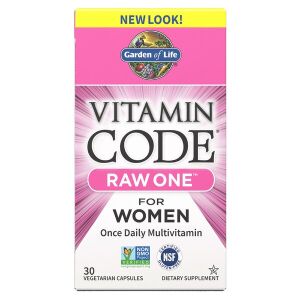 Vitamin Code RAW ONE voor vrouwen - 30 vcaps - Nuvalia