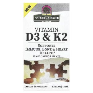 Vitamine D3 & K2 - 15 ml. - Nuvalia