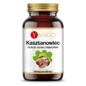 YANGO Chestnut - extract 20% escin (60 caps) - Nuvalia