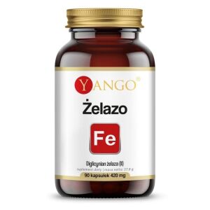 YANGO Ferrous - ijzer(II)bisglycinaat (90 capsules) - Nuvalia