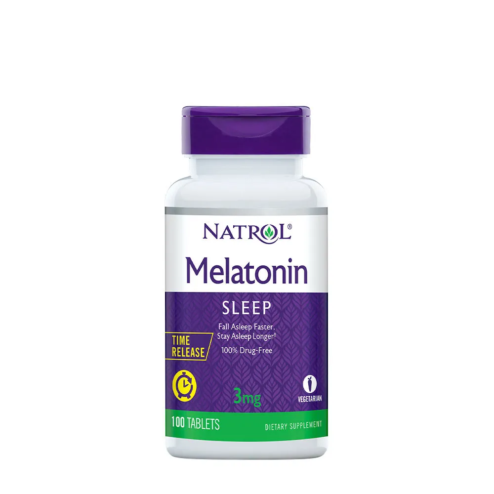 Natrol Melatonin Time Release 3 mg (100 Tablets) - Afbeelding 4