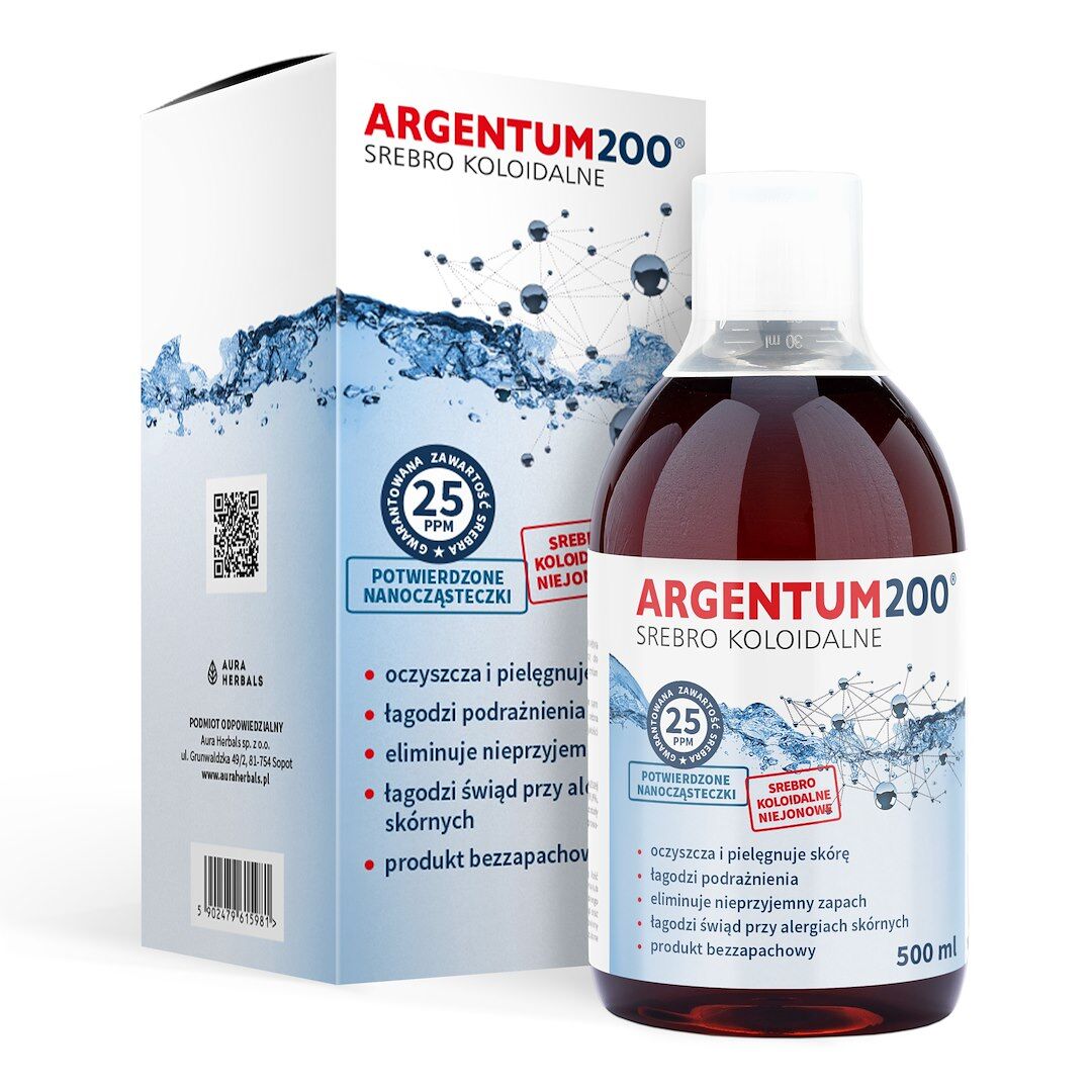 AURA HERBALS Colloïdaal zilver 25 ppm