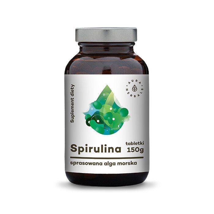 AURA HERBALS Spirulina (600 tabletten) - Viking Supplements