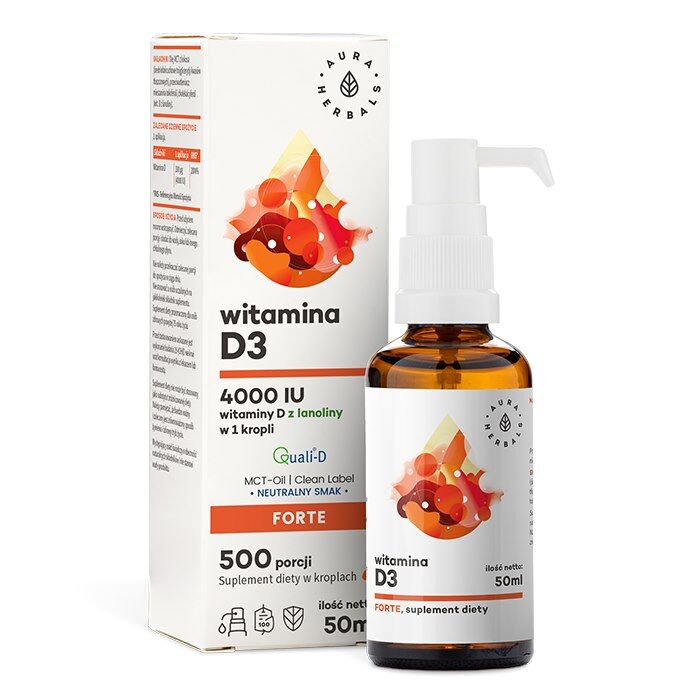 AURA HERBALS Vitamine D3