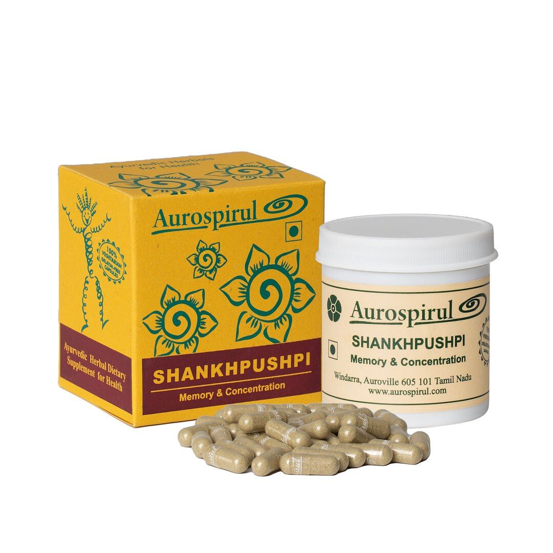 AUROSPIRUL Shankapushpi (100 capsules) - Viking Supplements