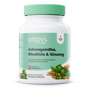 Ashwagandha + Rhodiola & Ginseng - 60 veganistische capsules - Viking Supplements