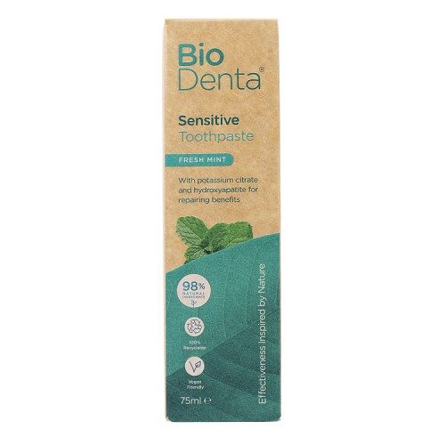 BECONFIDENT BioDenta Pasta do zębów wrażliwych o smaku świeżej mięty (75 ml) - Viking Supplements