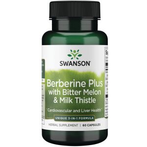 Berberine Plus met bittermeloen en mariadistel - 60 capsules - Viking Supplements