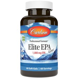 Carlson Labs Elite EPA Gems 1000 mg, 60 softgels - Viking Supplements