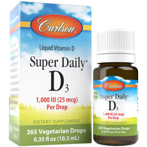 Carlson Labs Super Daily D3 1000 IE 10,3 ml - Viking Supplements