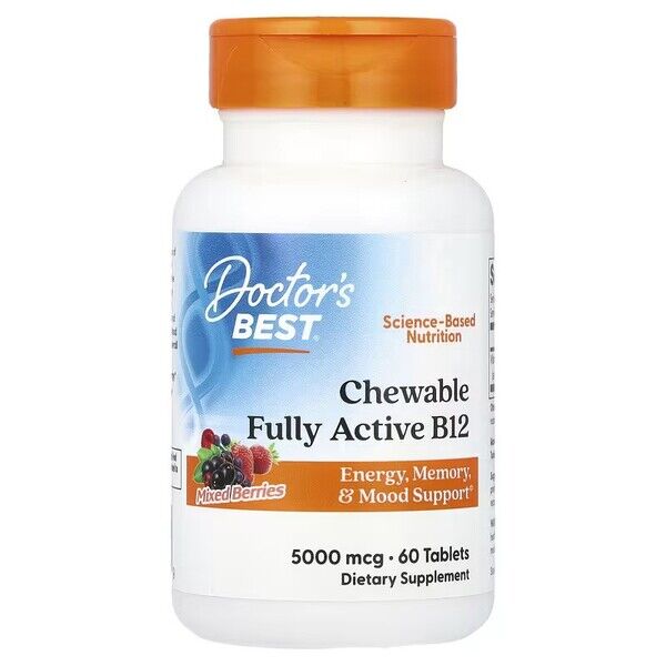 Kauwtabletten met volledig actieve B12