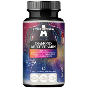 Diamond Multivitamine zonder ijzer - 60 vcaps - Viking Supplements