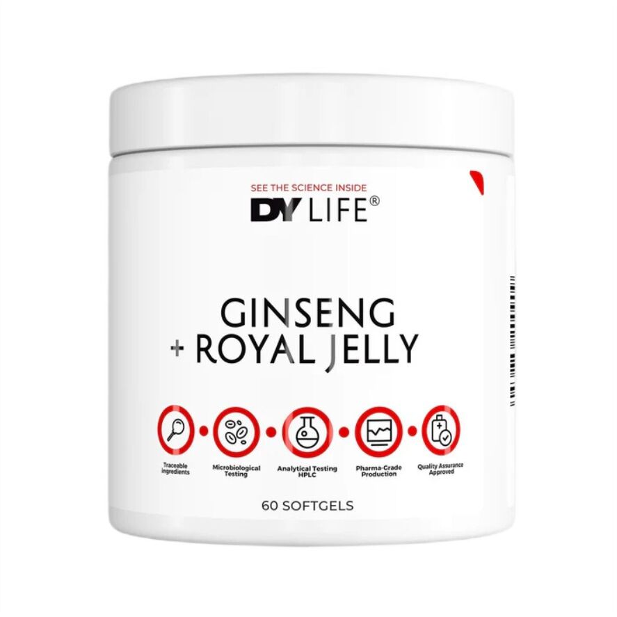 Dorian Yates - DY LIFE Ginseng + Koninginnengelei - 60 softgels - Viking Supplements