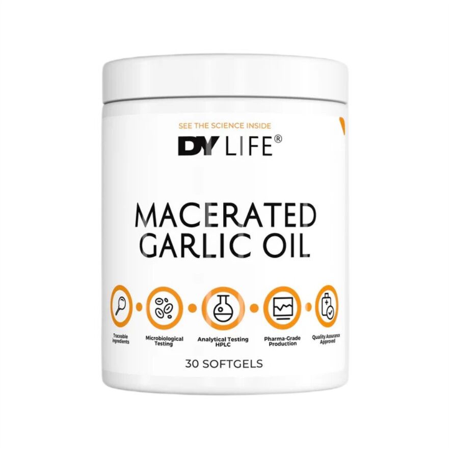 Dorian Yates - DY LIFE Gemacereerde knoflookolie - 30 softgels - Viking Supplements
