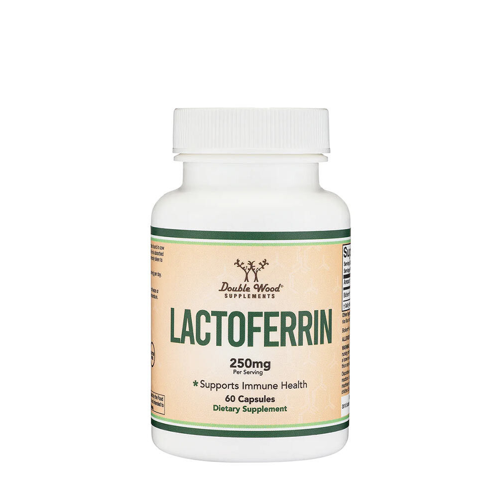 Double Wood Lactoferrine-supplementen (60 capsules) - Viking Supplements