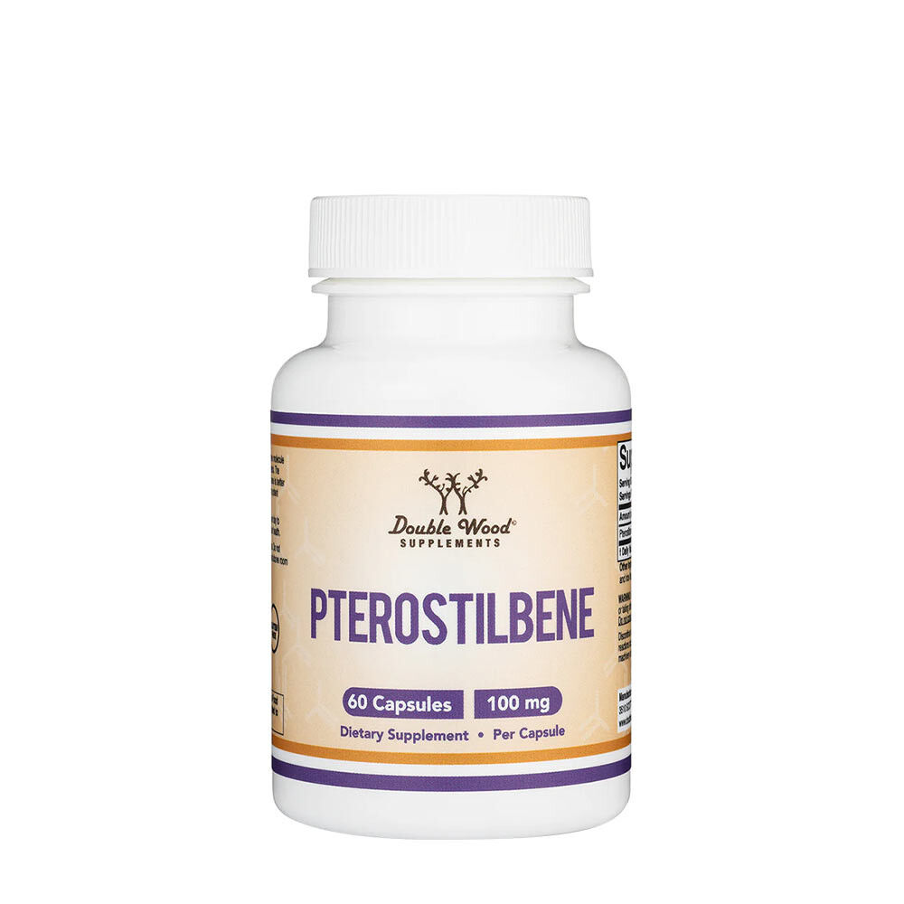 Double Wood-supplementen met pterostilbeen (60 capsules) - Viking Supplements