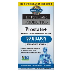 Dr. Formulated Probiotics Prostate+ - 60 vcaps - Viking Supplements