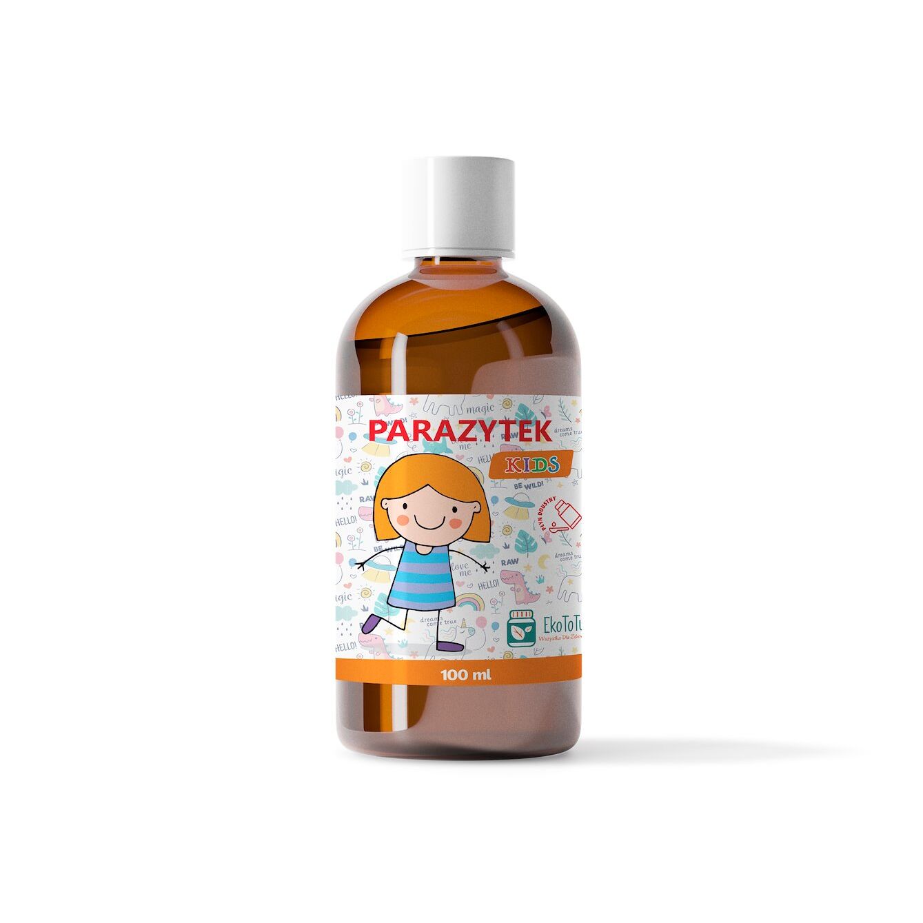 EKOTOTU Parazytek Kids Liquid – vloeistof voor kinderen (100 ml / 3