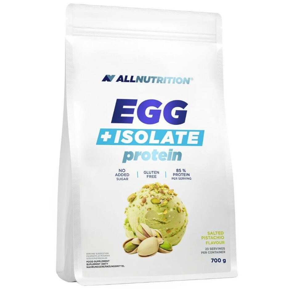 Ei + geïsoleerd eiwit