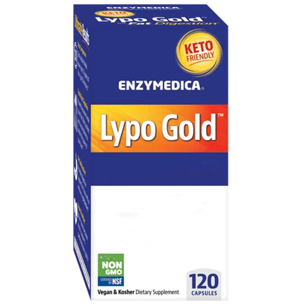 Enzymedica Lypo Gold 120 capsules - Viking Supplements