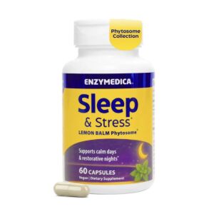 Enzymedica - Sleep & Stress Citroenmelisse Phytosome - 60 vcaps - Viking Supplements