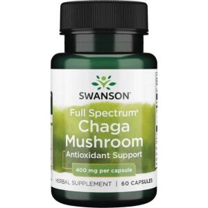 Chaga-paddenstoel met volledig spectrum