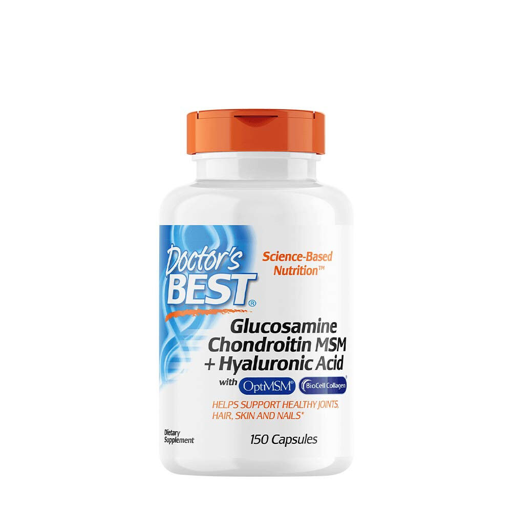 Glucosamine, chondroïtine, MSM + hyaluronzuur - 150 capsules - Viking Supplements