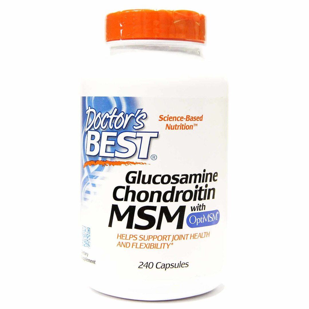 Glucosamine, chondroïtine en MSM met OptiMSM – 240 capsules – Viking Supplements