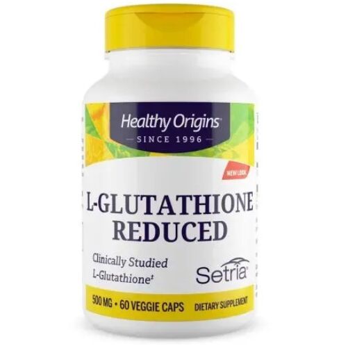 HEALTHY ORIGINS L-glutathion in gereduceerde vorm (60 capsules) - Viking Supplements