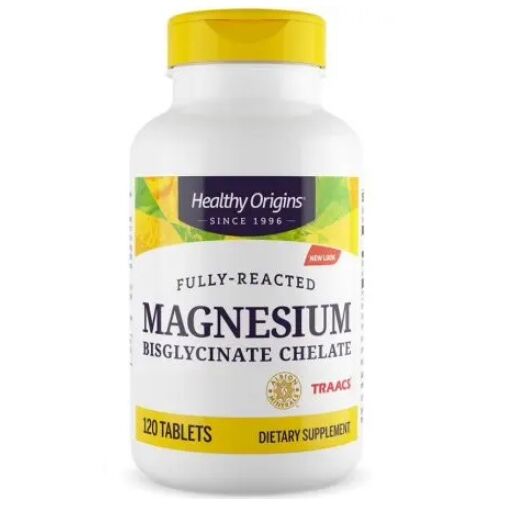 HEALTHY ORIGINS Magnesiumbisglycinaatchelaat (120 tabletten) - Viking Supplements