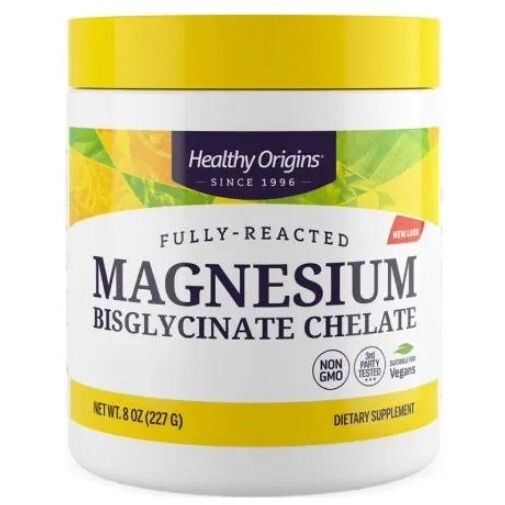 HEALTHY ORIGINS Magnesiumbisglycinaatchelaat (227 g) - Viking Supplements