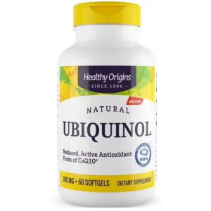 HEALTHY ORIGINS Natural Ubiquinol 100 mg (60 caps) - Nuvalia