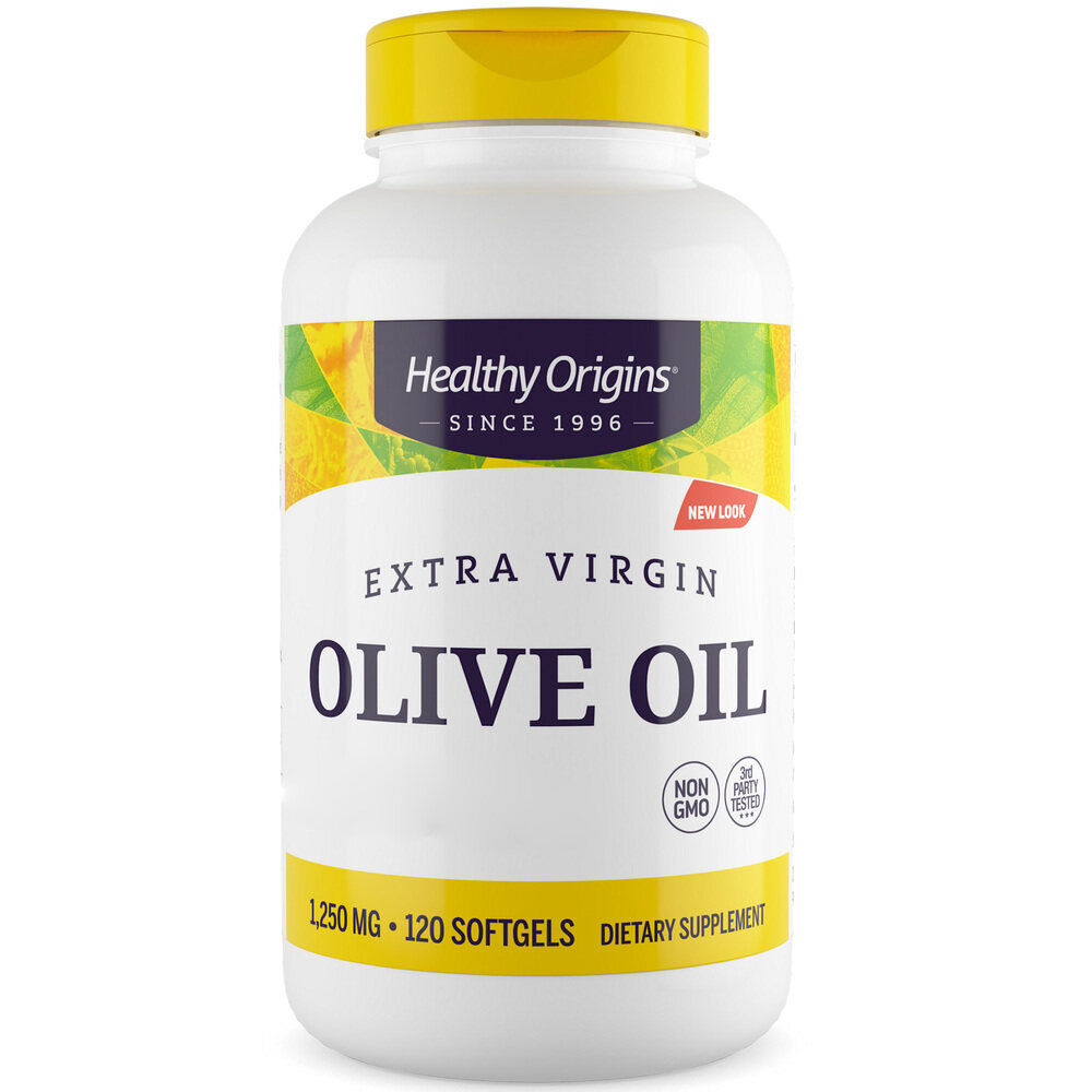 Healthy Origins Olive Oil 1 250mg 120 softgels - Afbeelding 2
