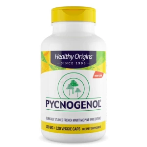 Healthy Origins Pycnogenol 100 mg, 120 vegetarische capsules - Viking Supplements