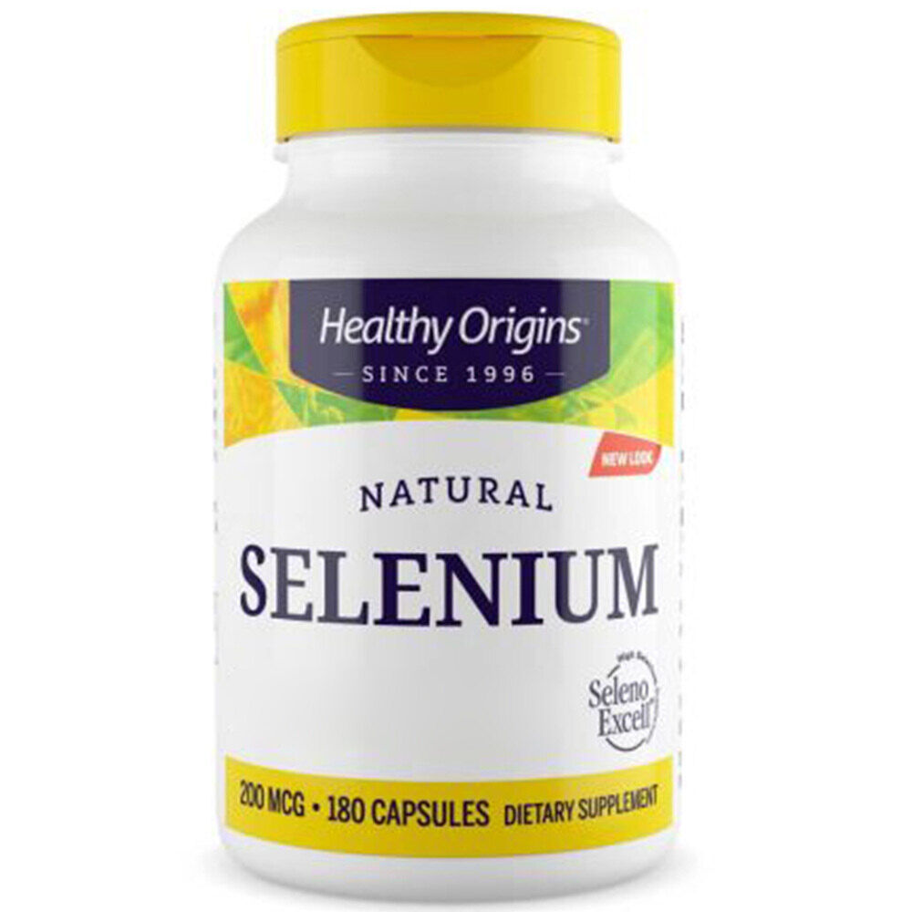 Healthy Origins Seleno Excell Selenium 200 mcg 180 capsules - Viking Supplements