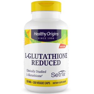 Healthy Origins Setria gereduceerd L-glutathion 250 mg 150 capsules - Viking Supplements