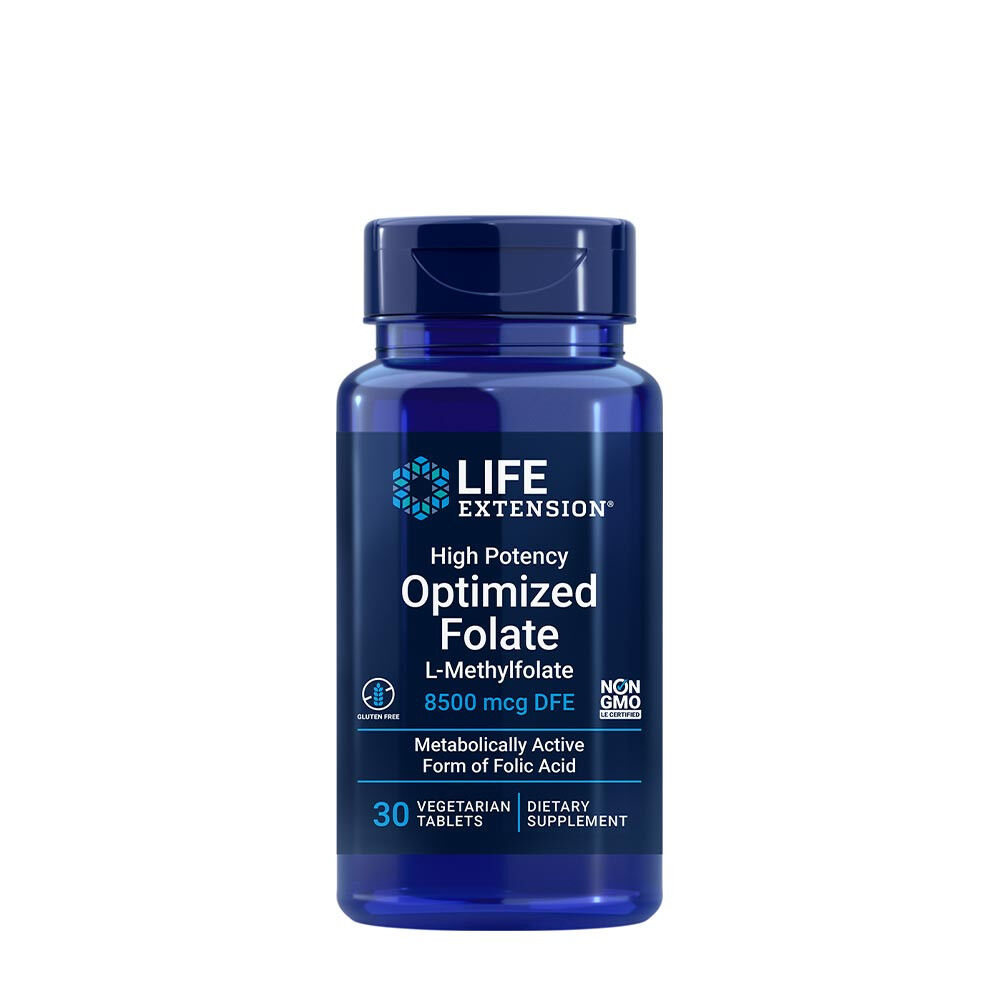 High Potency Optimized Folate - 30 vegetarian tabs - Viking Supplements