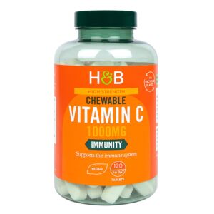 Kauwtabletten met vitamine C met hoge concentratie