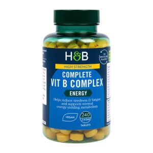 Hooggedoseerd compleet vitamine B-complex - 240 tabletten - Viking Supplements