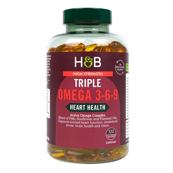 High Strength Triple Omega 3-6-9 - 120 capsules - Viking Supplements