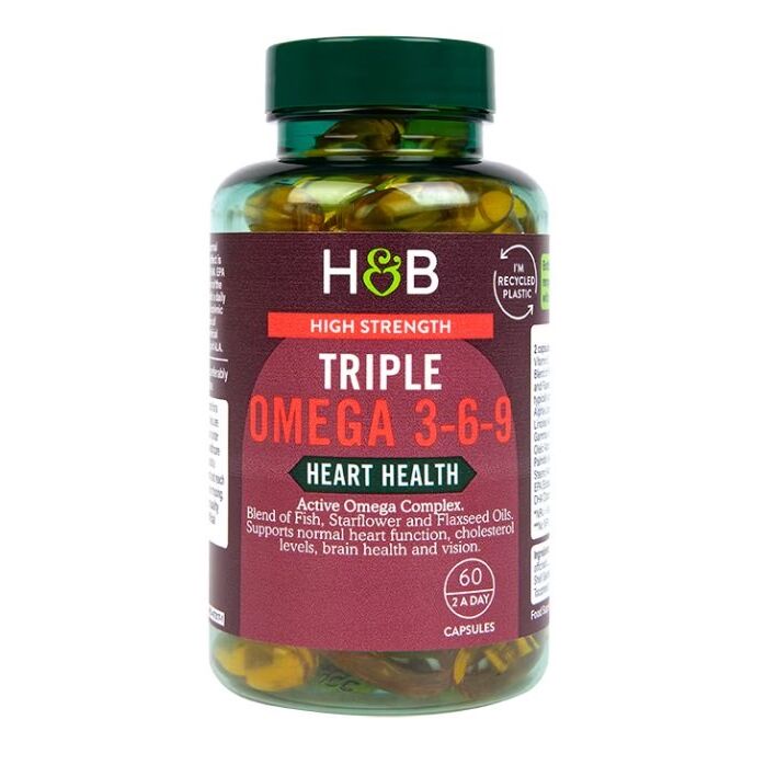 High Strength Triple Omega 3-6-9 - 60 capsules - Viking Supplements