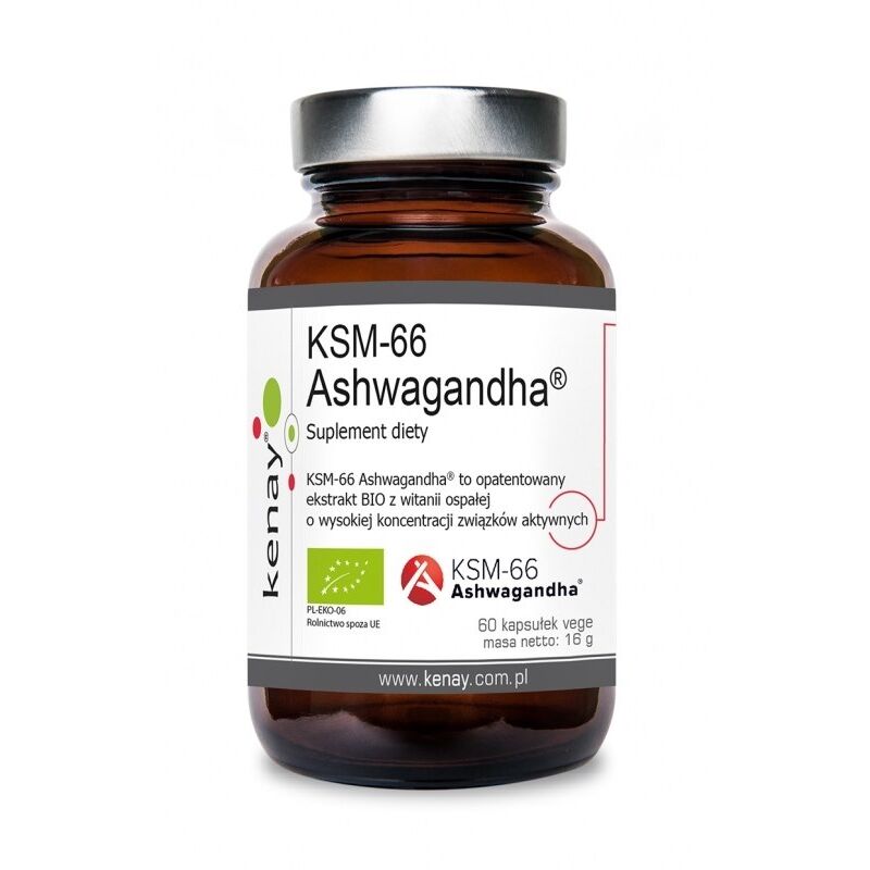 KENAY Ashwagandha KSM-66 (60 capsules) - Viking Supplements