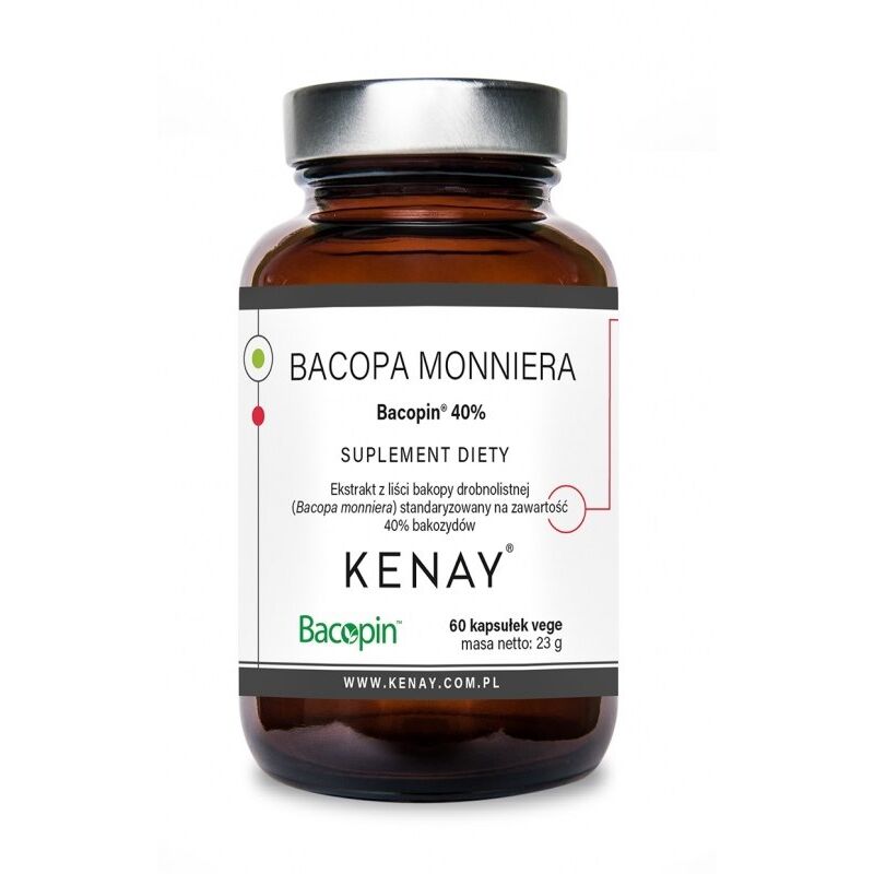 KENAY Bacopa monniera Bacopin 40% (60 capsules) - Viking Supplements