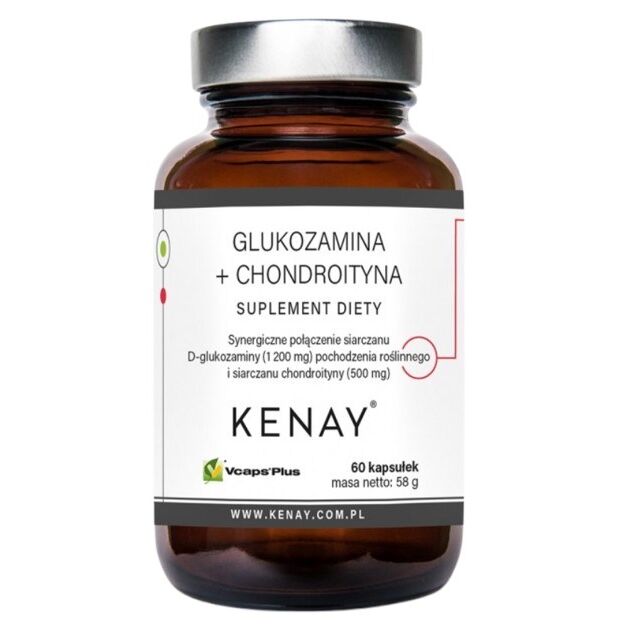KENAY Glucosamine + Chondroïtine (60 capsules) - Viking Supplements