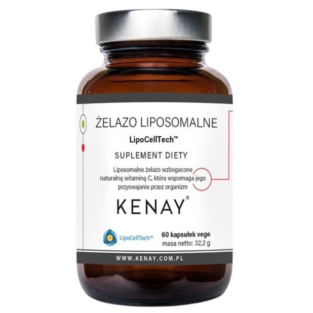 KENAY LipoCellTech™ Liposomaal ijzer (60 capsules) - Viking Supplements