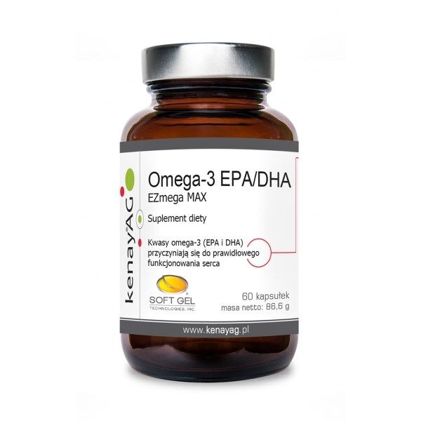 KENAY Omega-3 EPA/DHA EZmega MAX (60 capsules) - Viking Supplements